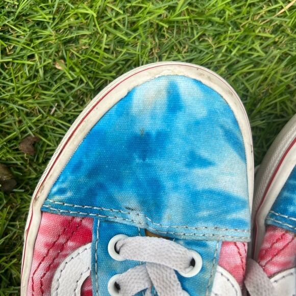 Vans Tie Dye Block Old Skool Lace Up Sneakers. Little Kids size 13.0 - Picture 4 of 6